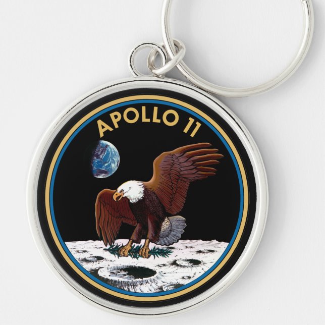 Porte-clés Insigne d'Apollo 11 (Devant)