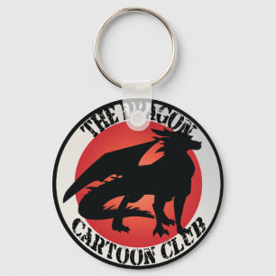 Porte-clés Insigne de club de bande dessinée de dragon
