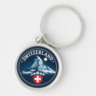 Porte-clés Insigne du patrimoine du Cervin Suisse