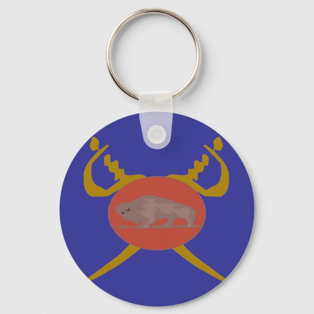Porte-clés Insigne du soldat Buffalo (Recto)