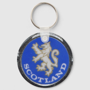 Porte-clés insigne vintage de l'Ecosse