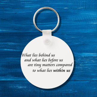 Porte-clés Inspiration citations cadeaux de confiance porte -