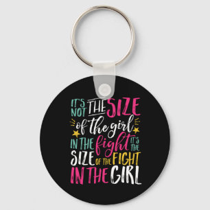 Porte-clés Inspirational Motivation Quote Strong Woman Girl