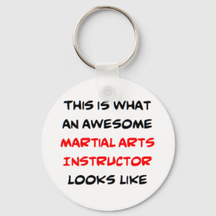 Porte-clés instructeur d'arts martiaux génial