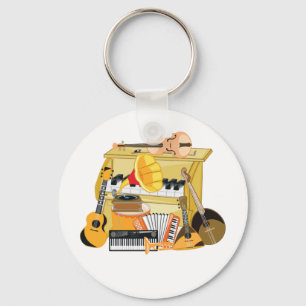 Porte-clés Instruments de musique