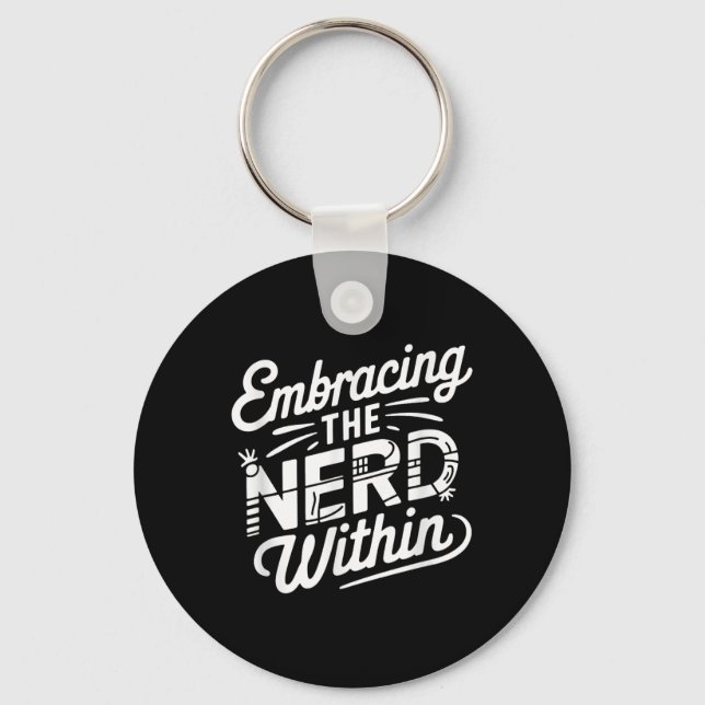 Porte-clés Intégrer Les Nerd Dans (Recto)
