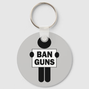 Porte-clés Interdire les armes