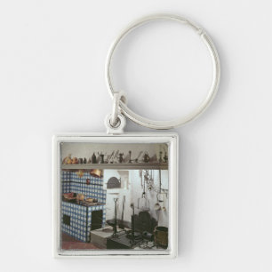 Porte-clés Intérieur de la cuisine de l'hôtel de Cabris