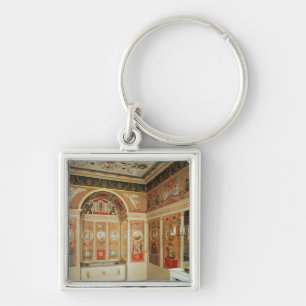 Porte-clés Intérieur de la salle de bains du napoléon, établi