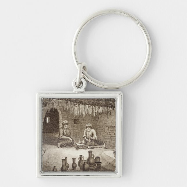 Porte-clés Intérieur de l'atelier d'un potier, du volume II (Devant)