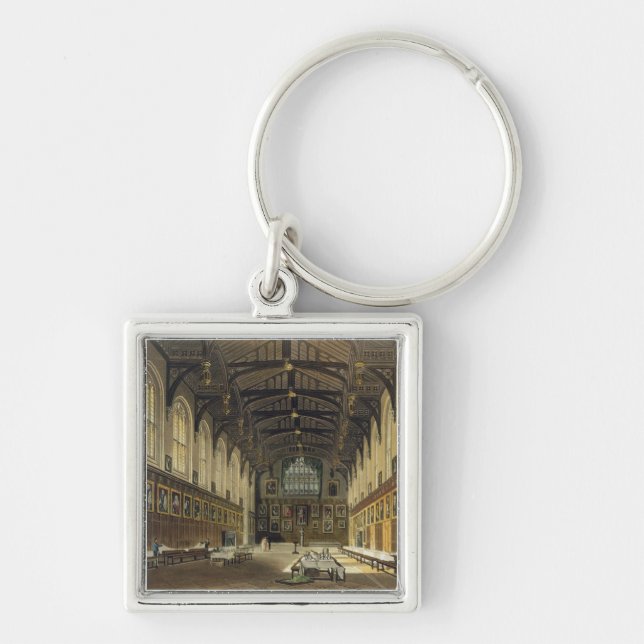 Porte-clés Intérieur du Hall de l'église du Christ, (Devant)