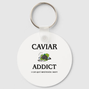 Porte-clés Intoxiqué de caviar