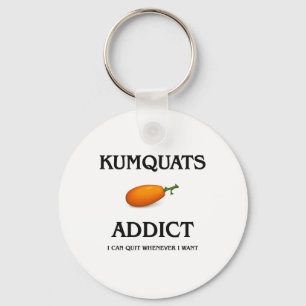 Porte-clés Intoxiqué de kumquats