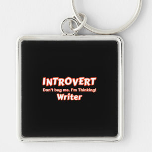 Porte-clés Introvert Writer