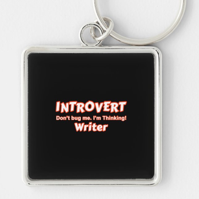 Porte-clés Introvert Writer (Devant)