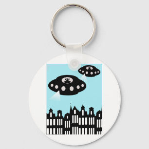 Porte-clés Invasion Alien d'Amsterdam