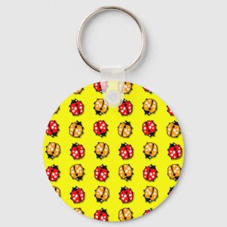 Porte-clés Invasion de coccinelles