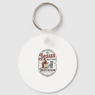 Porte-clés Invitation Jésus Chaise Vide Invitation Jésus Chai