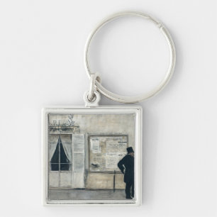 Porte-clés Invités attendant la cérémonie de mariage