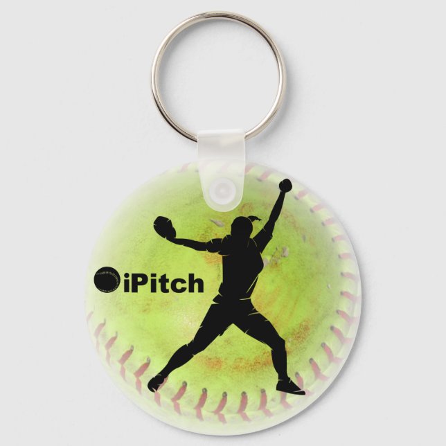 Porte-clés iPitch Fastpitch Softball (Recto)