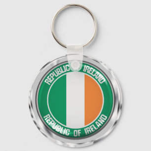 Porte-clés Ireland Round Emblem