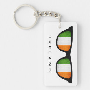 Porte-clés Ireland Shades porte - clé de texte et de couleur 