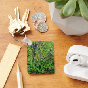 Porte-clés Iris par Vincent van Gogh, Vintage Garden Fine Art