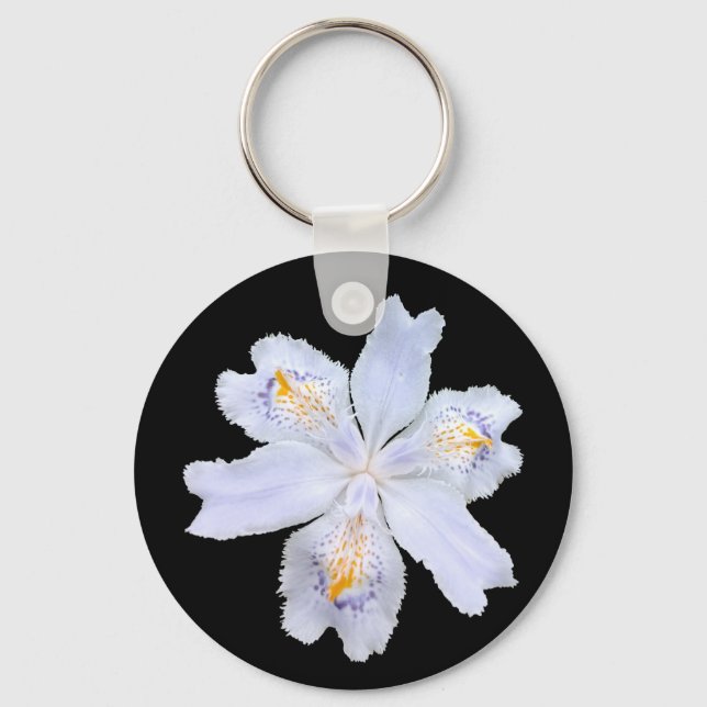 Porte-clés Iris White Keychain (Recto)