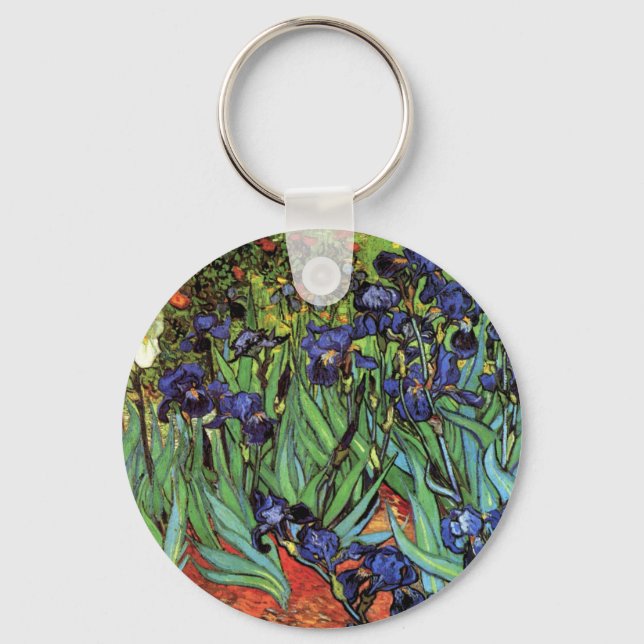 Porte-clés Irises, Saint-Remy, Van Gogh (Recto)
