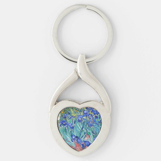 Porte-clés Irises Vincent van Gogh (Devant)