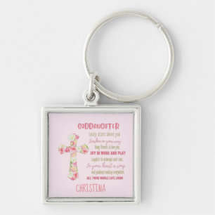 Porte-clés Irish Blessing For GODDAUGHTER - Cadeau Personnali