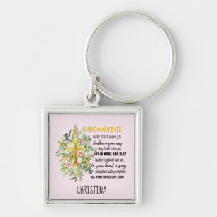 Porte-clés Irish Blessing For GODDAUGHTER - Personalized Gift