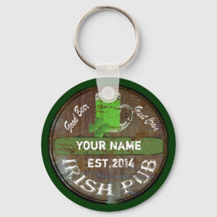 Porte-clés Irish pub