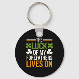 Porte-clés Irlandais de la Saint-Patrick verte drôle St Paddy