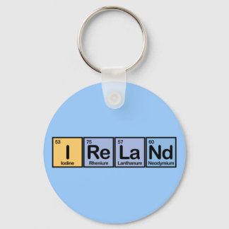 Porte-clés Irlande constituée d'éléments
