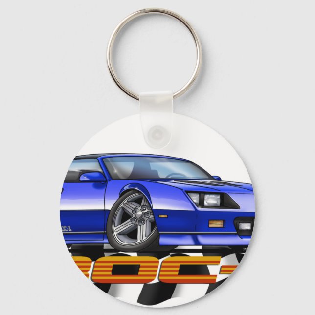 Porte-clés IROC Bleu Z (Recto)