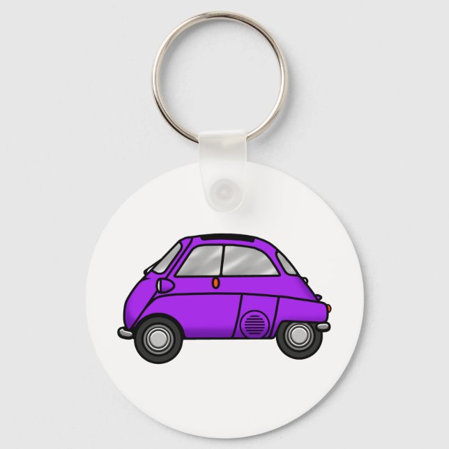 Porte-clés isetta pourpre (Recto)
