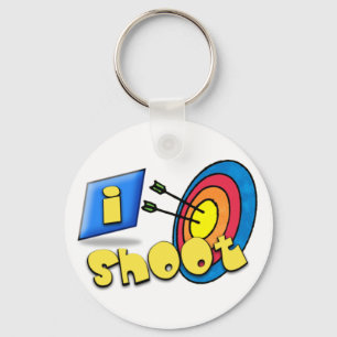 Porte-clés iSHOOT de ~ de TIR À L'ARC - JE TIRE