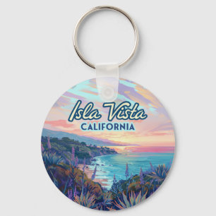 Porte-clés Isla Vista Californie Père Noël Barbara Goleta Col