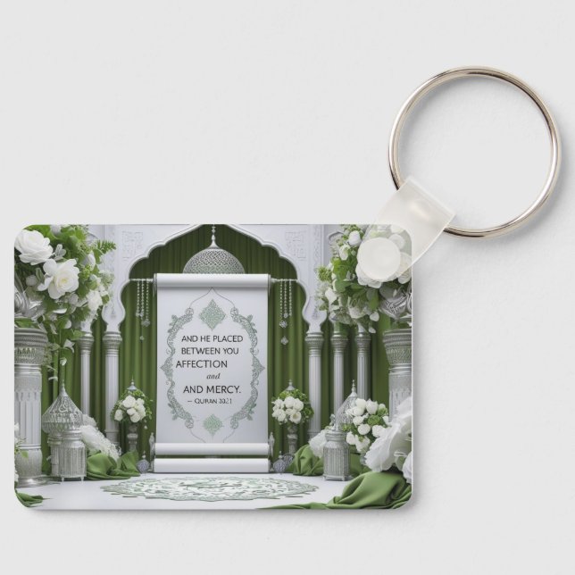 Porte-clés Islamic Bridal Keychain (Recto)