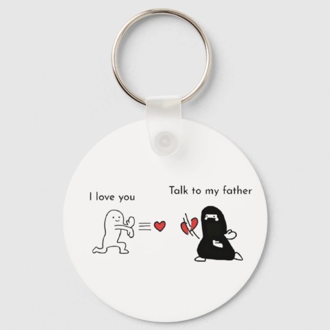 Porte-clés Islamic couple keychain (Recto)