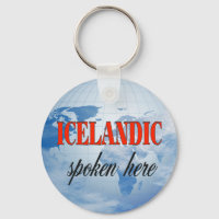 Islandais parlé ici terre nuageuse
