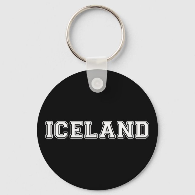 Porte-clés Islande (Recto)