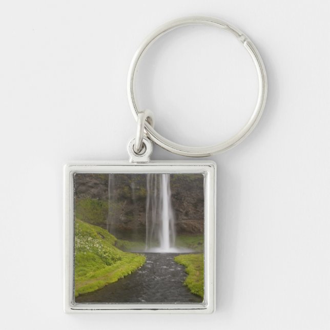 Porte-clés Islande. Naissance à Seljalandsfoss (Devant)