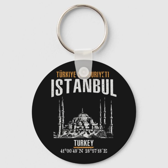 Porte-clés Istanbul (Recto)