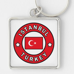 Turkey Flag Porte-Clés Souvenir Neuf Porte-Clés 
