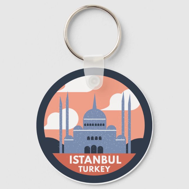 Porte-clés Istanbul Turquie Porte - clé (Recto)