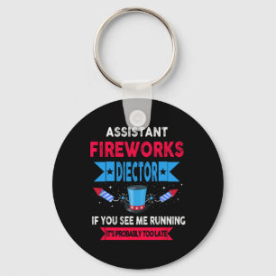 Porte-clés Istant Fireworks Directeur Je Vous Exécute 4 Juil