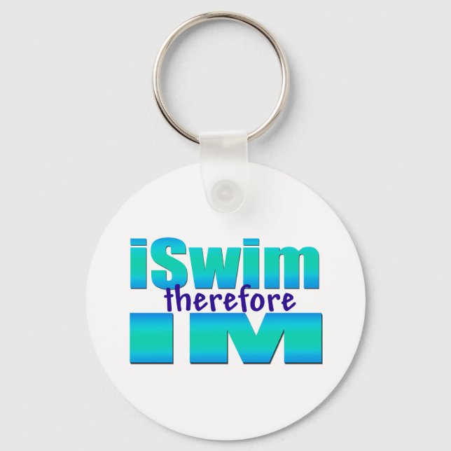 Porte-clés iSwim donc Porte - clé IM (Recto)