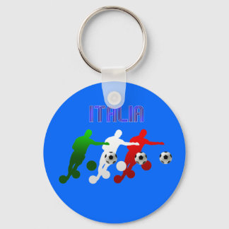 Porte-clés Italia Calcio Bend It Soccer Player Italie drapeau